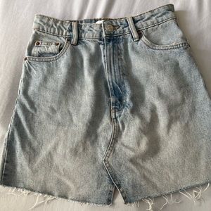 Zara denim skirt size small